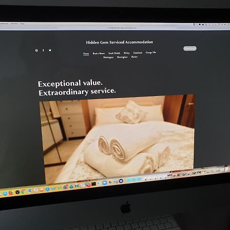 South Shield'S Hidden Gem Garnet 3 Bedroom Apartment Sleeps 6 Guests サウス・シールズ エクステリア 写真